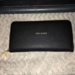 Mega Bucks Zip Around Wallet